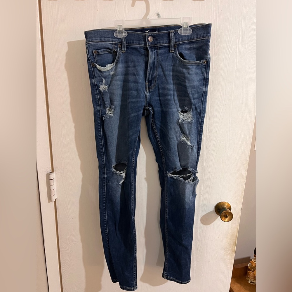 Hollister skinny advanced stretch jeans w32 l30